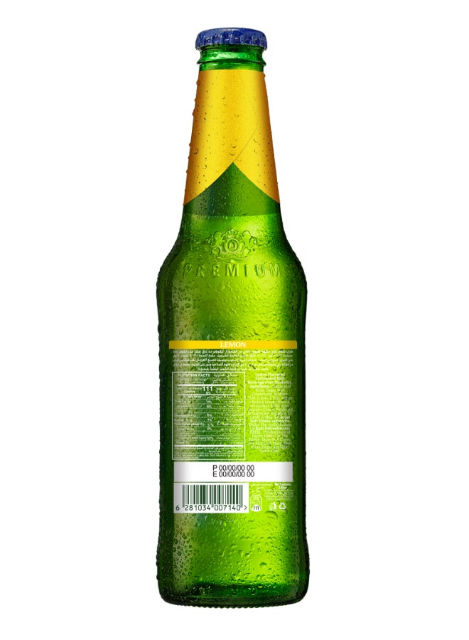 باربيكان مشروب شعير خالٍ من الكحول ومنكّه في زجاجة غير قابلة لإعادة الاستعمال ليمون 330ملليلتر - Image 2
