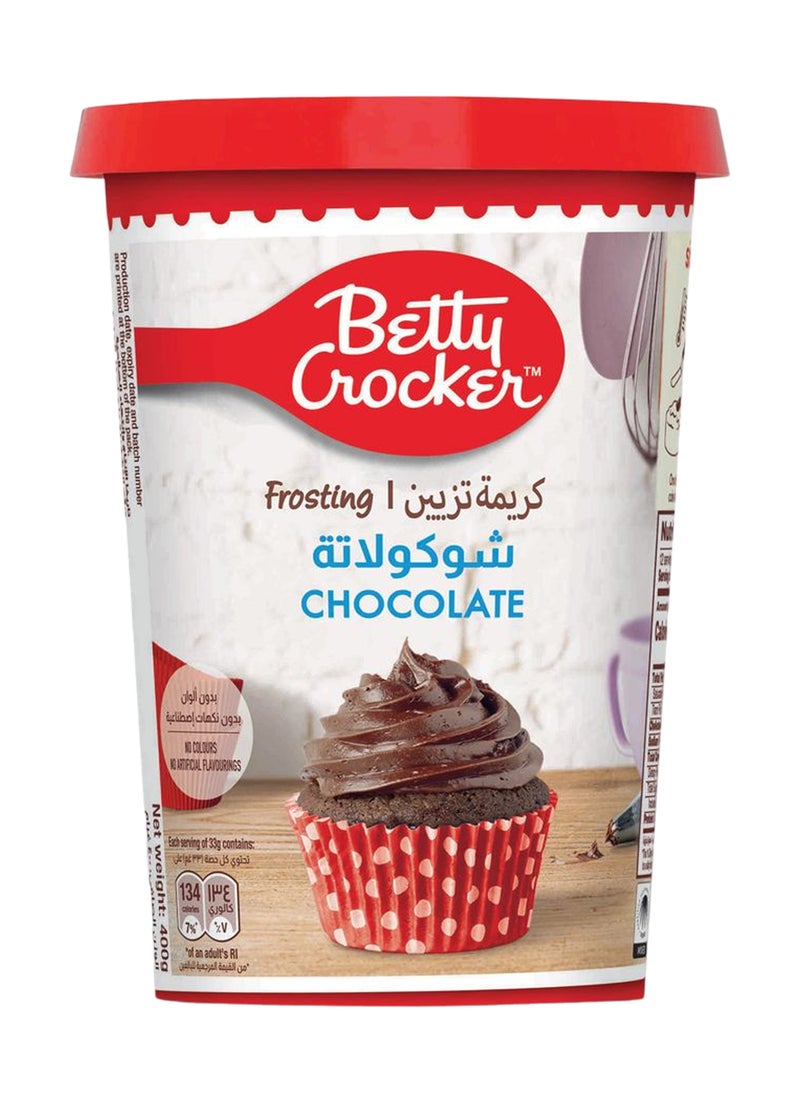 Betty Crocker Chocolate Frosting 400grams - Image 1
