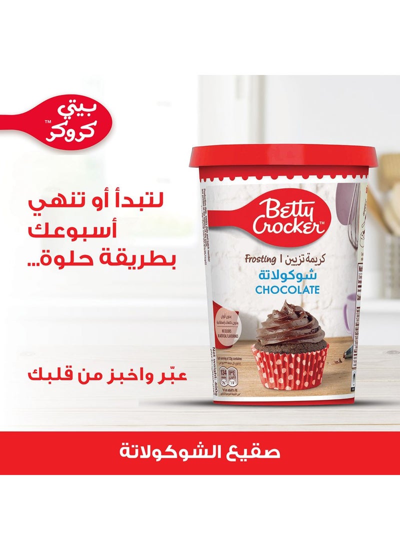 Betty Crocker Chocolate Frosting 400grams - Image 2