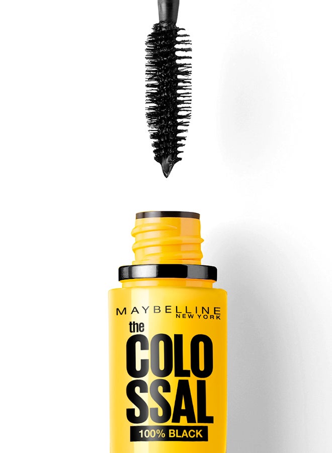 Maybelline New York Volum' Express The Colossal Washable Mascara - Black Black - Image 3