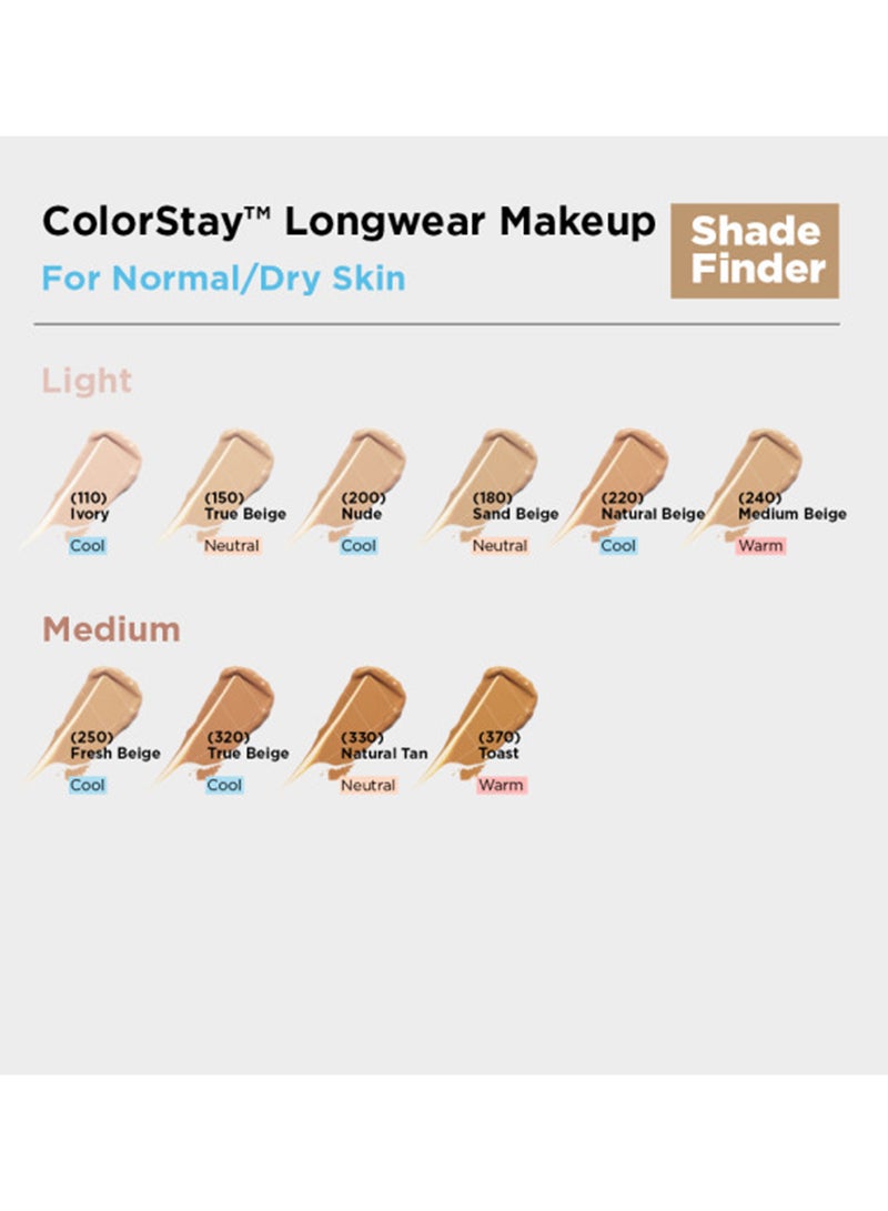 Revlon - Colorstay Makeup Liquid Foundation 220 Natural Beige - Image 1