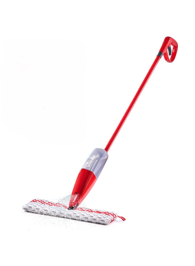 فيليدا بروميست ممسحة أرضية بلاستيكية من الألياف الدقيقة مع رذاذ متنوع أحمر - Image 1