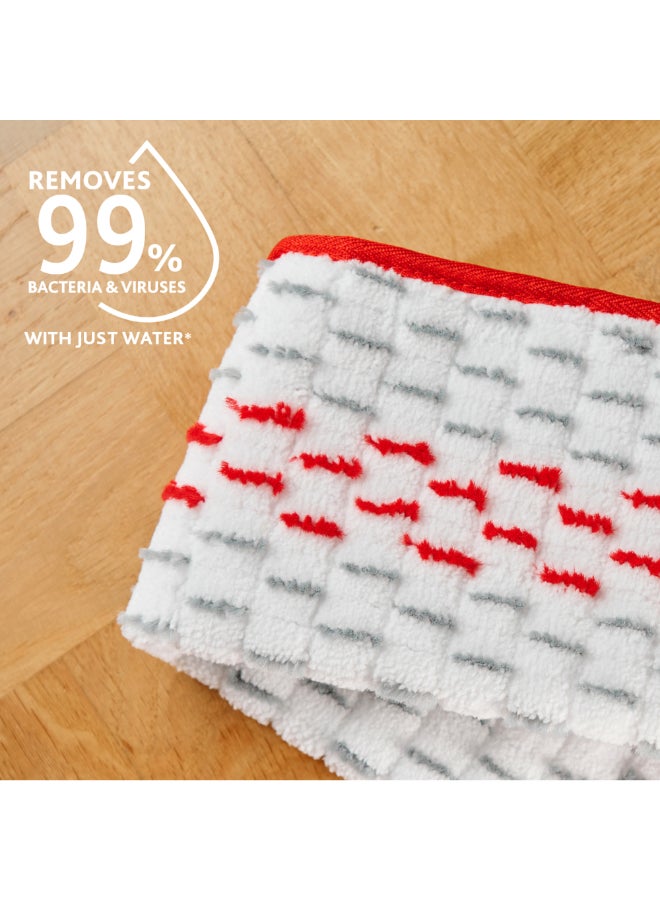 فيليدا بروميست ممسحة أرضية بلاستيكية من الألياف الدقيقة مع رذاذ متنوع أحمر - Image 5