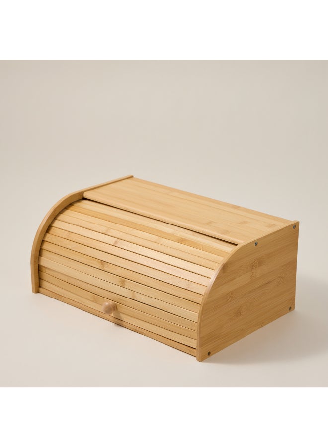ألبرتو البرتو حافظة خبز بامبو 41*27*18 سم بني 41x18x27سم - Image 1