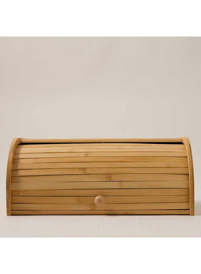 ألبرتو البرتو حافظة خبز بامبو 41*27*18 سم بني 41x18x27سم - Image 4