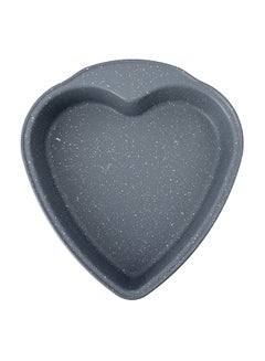 Royalford Heart Shape Cake Bake Pan Gold 27x6x25cm  - Image 1