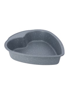 Royalford Heart Shape Cake Bake Pan Gold 27x6x25cm  - Image 2