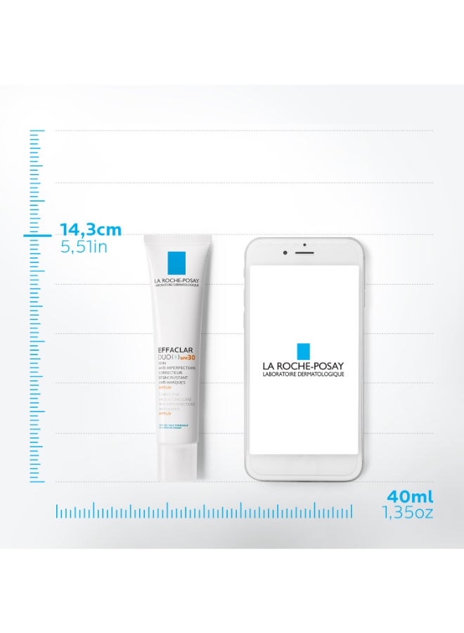 لاروش بوزيه إيفاكلار دوو+ SPF30 كريم علاج حب الشباب 40ملليلتر - Image 5