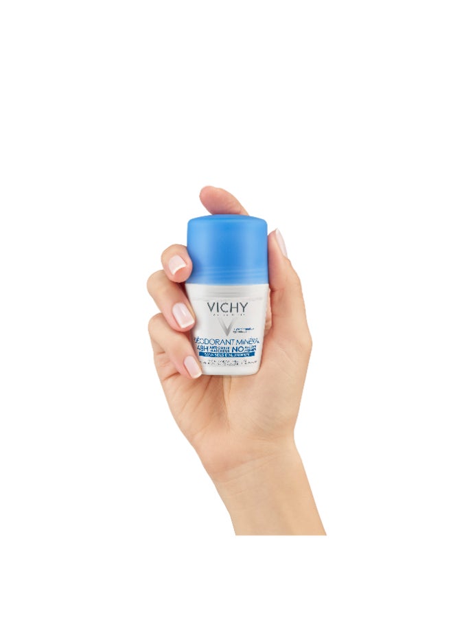 فيشي مزيل العرق معدني خالي من أملاح الألمنيوم يدوم لمدة ٤٨ ساعة 50ملليلتر - Image 2