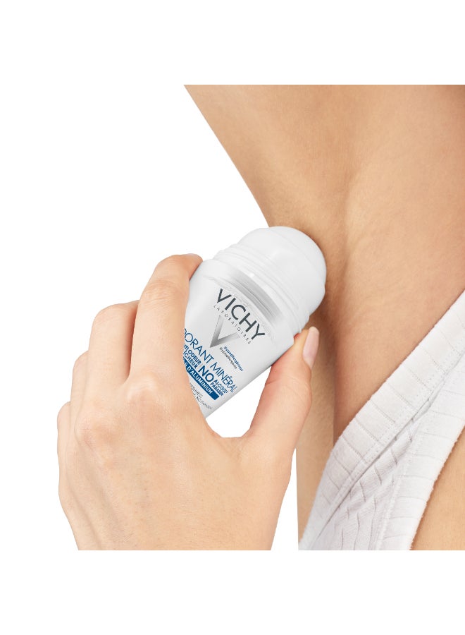 فيشي مزيل العرق معدني خالي من أملاح الألمنيوم يدوم لمدة ٤٨ ساعة 50ملليلتر - Image 3