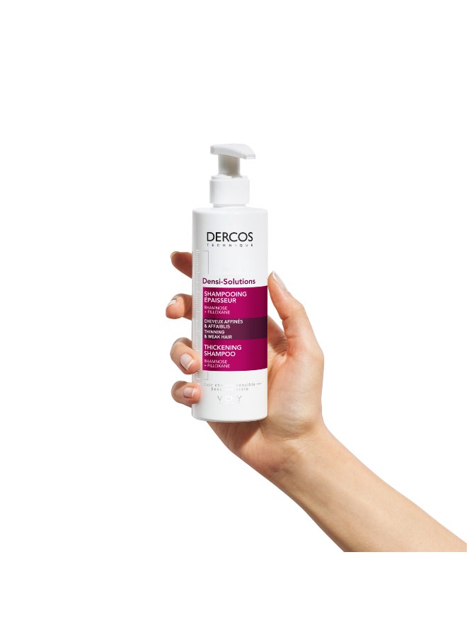 VICHY Dercos Densi-Solutions Thickening Shampoo For Weak And Thinning Hair 250ml - Image 2