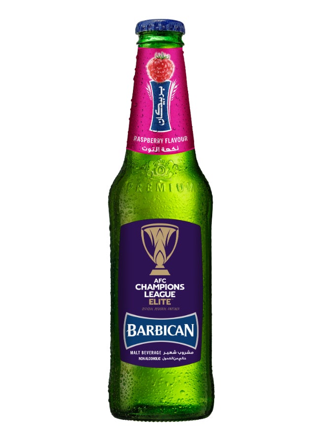 باربيكان شراب شعير خالٍ من الكحول بنكهة التوت الأحمر في زجاجة غير قابلة لإعادة الاستعمال 330ملليلتر - Image 1