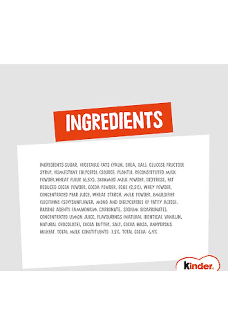 Kinder Delice Chocolate Cake 10 Bars 390grams - Image 2