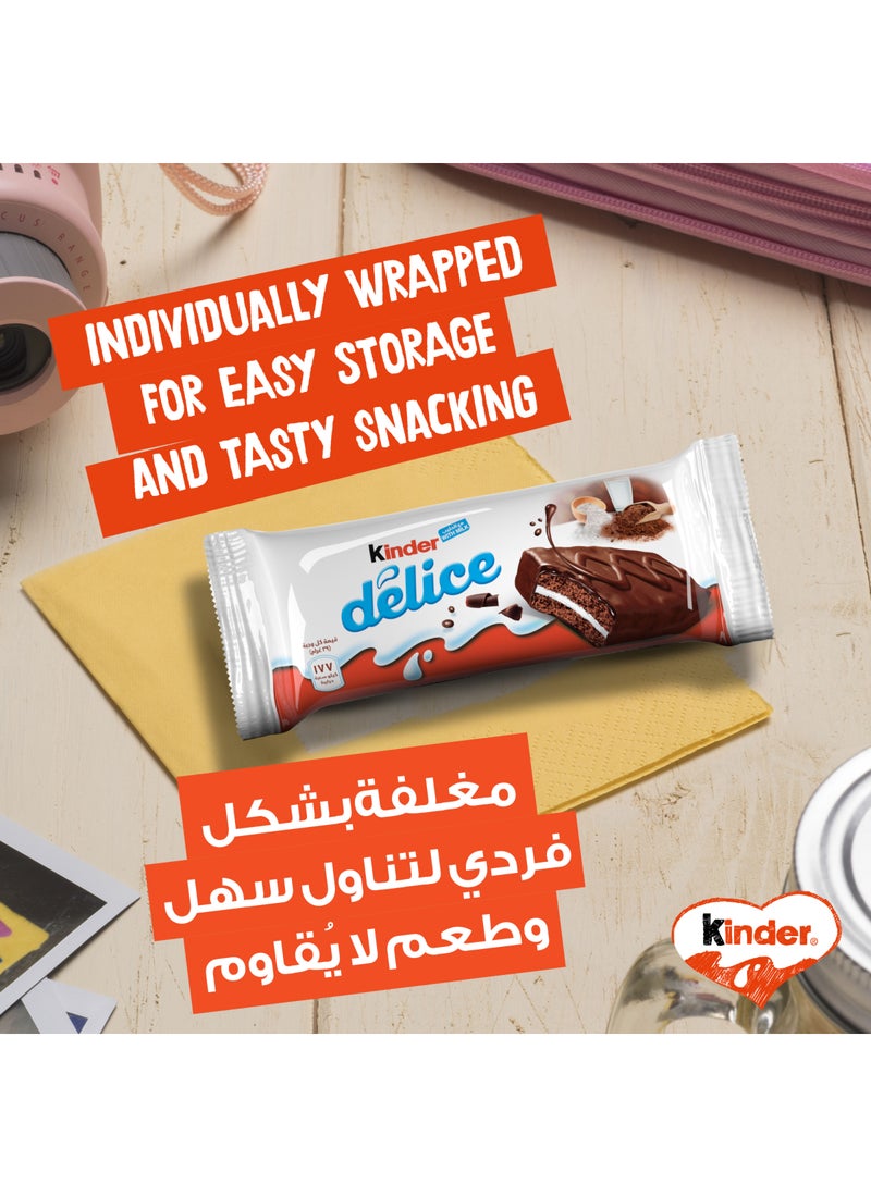 Kinder Delice Chocolate Cake 10 Bars 390grams - Image 4