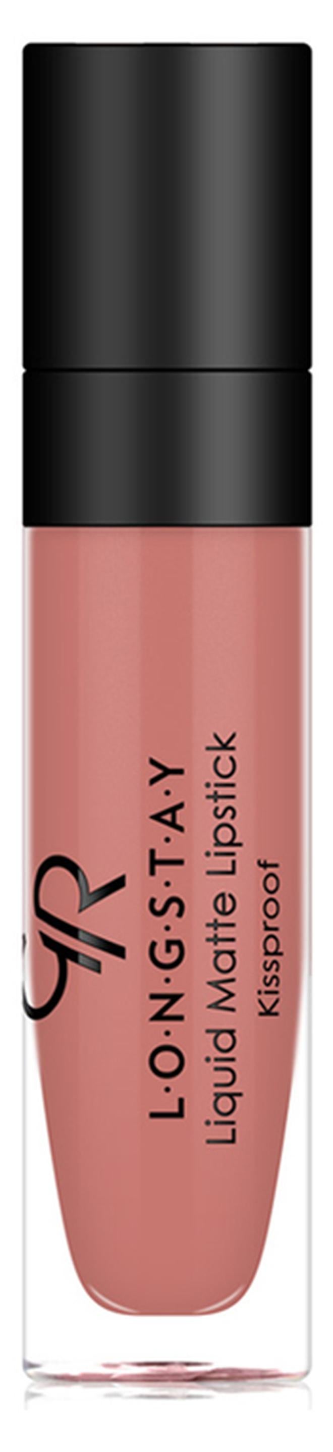 جولدن روز أحمر شفاه سائل غير لامع يدوم طويلا رقم 17