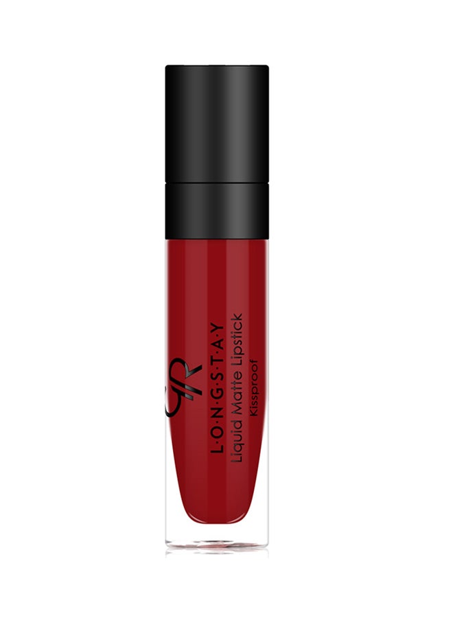 Golden Rose Longstay Liquid Matte Lipstick 18 Red - Image 1
