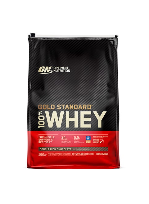 Gold Standard 100% Whey Protein Powder 10 Lbs Double Rich Chocolate