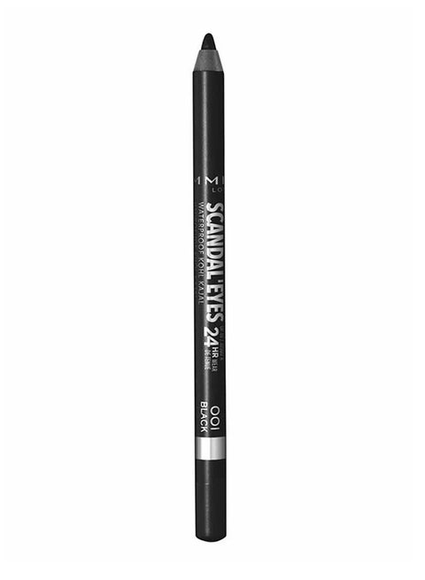 Scandaleyes Waterproof Kohl Kajal Pencil Eyeliner 1.3 g 001 Black