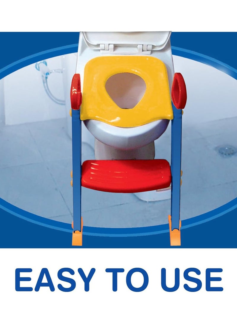 Generic - Portable Folding Toilet Potty Training Ladder Chair For Children, 12 Months + - Image 1