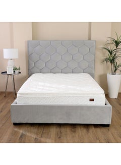 DANUBE HOME Pocket Spring King Mattress Medium Soft Feel White 200x180x26cmcm  - Image 2
