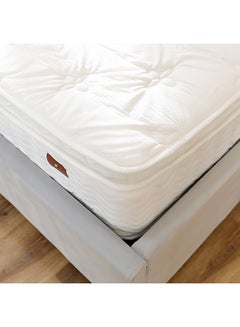DANUBE HOME Pocket Spring King Mattress Medium Soft Feel White 200x180x26cmcm  - Image 1