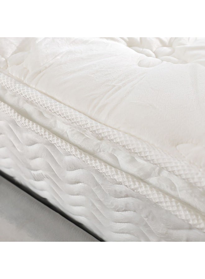DANUBE HOME Pocket Spring King Mattress Medium Soft Feel White 200x180x26cmcm  - Image 5