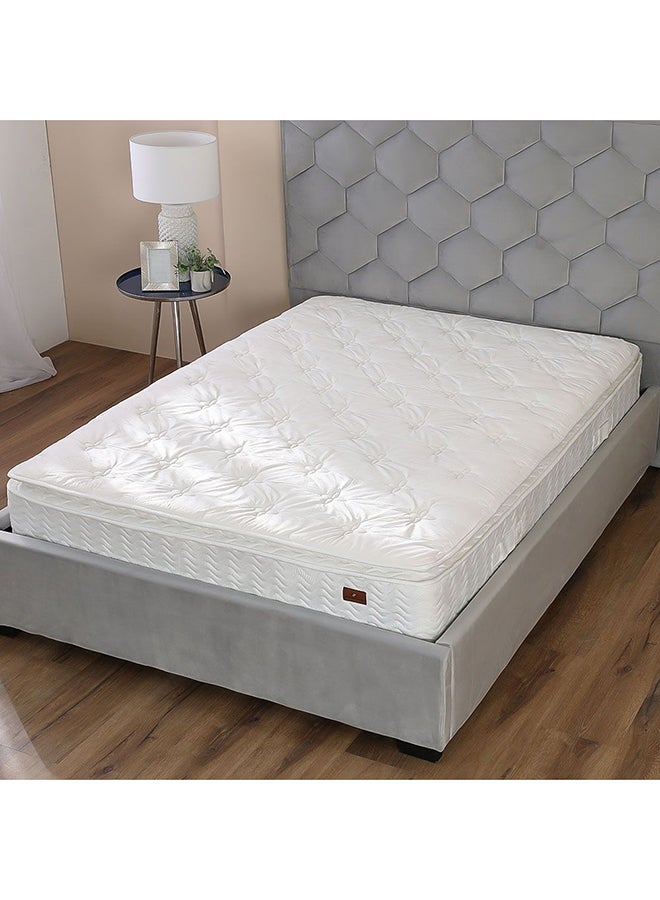 DANUBE HOME - Pocket Spring King Mattress Medium Soft Feel White 200x180x26cmcm - Image 1