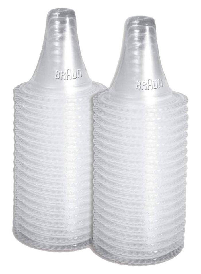 BRAUN 40 Piece Thermoscan Lens BPA-free Filters For Ear, Thermometer, Disposable Covers - Image 1