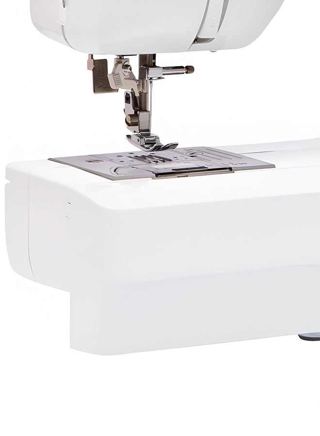 brother - Traditional Metal Chassis Electric Sewing Machines Featuring 27 Built-In Stitch Selections For Convenient And Versatile Sewing | This Sewing Machine Features A Built-In Needle Threader And Quick Set Bobbin | 1-Step Buttonhole And | Made In Vietnam GS2700 White/Blue/Silver - Image 1