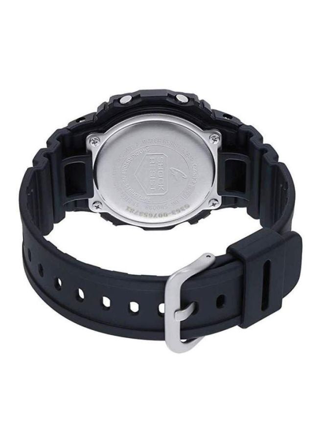G-SHOCK Men's Square Shape Resin Band Digital Wrist Watch 49 mm - Black - DW-5600BB-1DR - Image 2