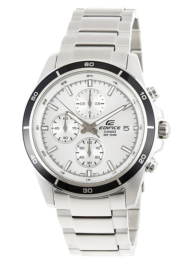 CASIO Men's Edifice Chronograph Watch EFR-526D-7AVUDF - 49 mm - Silver - Image 1