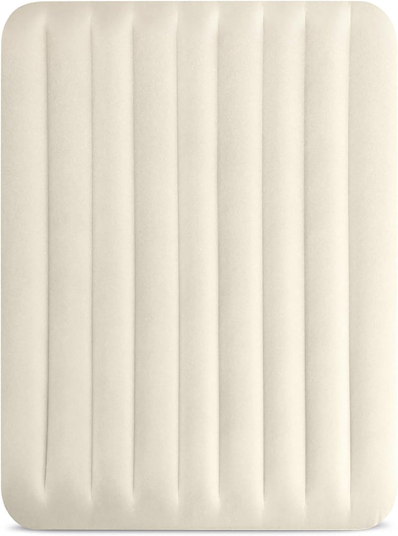 Intex Dura-Beam Standard Series Single-High Airbed, Queen Combination White/Grey - Image 5