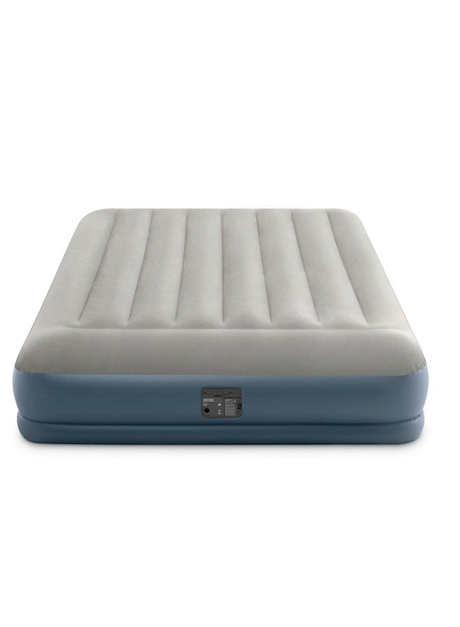 INTEX Dura-Beam Standard Pillow Rest Mid-Rise Air Mattress 30 cm Grey 152x203x30cm  - Image 2
