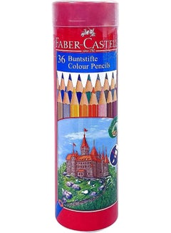 FABER-CASTELL 36-Piece Wooden Break-protected Color Pencil Multicolour  - Image 3