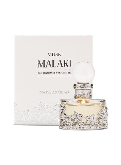 SWISS ARABIAN Musk Malaki Perfume Oil, 25ml, Premium Quality Perfume, Unisex Fragrance, Musk, Floral, Luxurious Blend Perfume for Women and Men