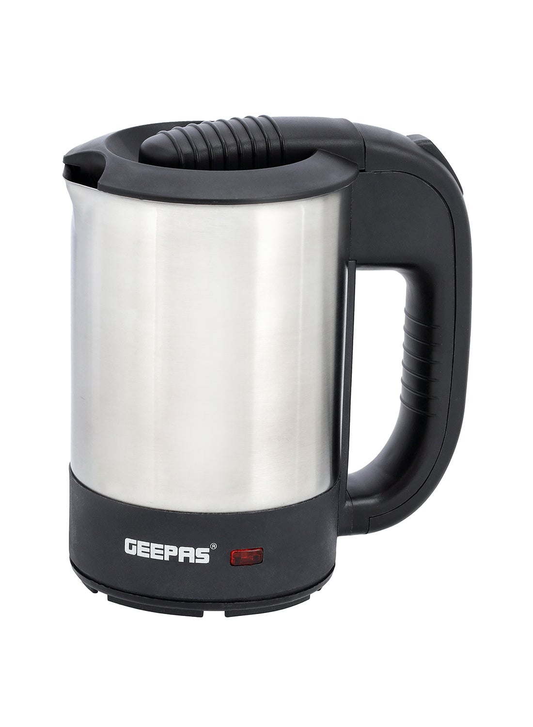 Stainless Steel Travel Electric Kettle with Boil Dry Protection and Automatic Cut-Off 500 ml 1100 W GK175 Silver/Black