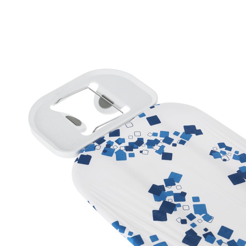 Royalford Ironing Board Suitable For Steam And Conventional Ironing Heavy Adjustment Liver Fold Flat For Storage 100 Percent Cotton Cover With Foam Pads Light Weight Easy To Carry 147x38x90 Cm - Image 4