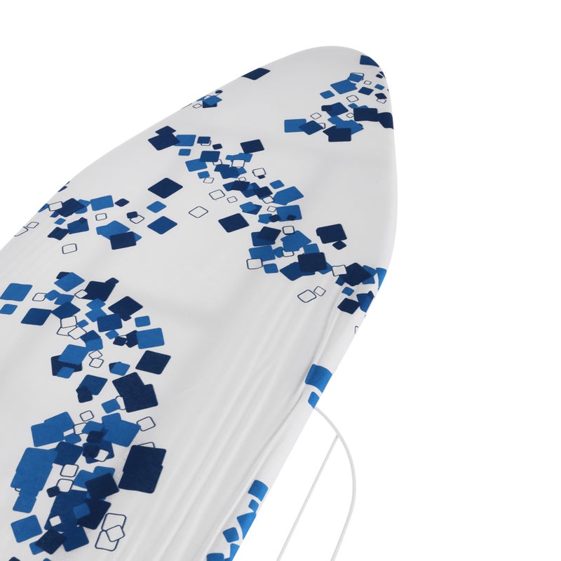 Royalford Ironing Board Suitable For Steam And Conventional Ironing Heavy Adjustment Liver Fold Flat For Storage 100 Percent Cotton Cover With Foam Pads Light Weight Easy To Carry 147x38x90 Cm - Image 3