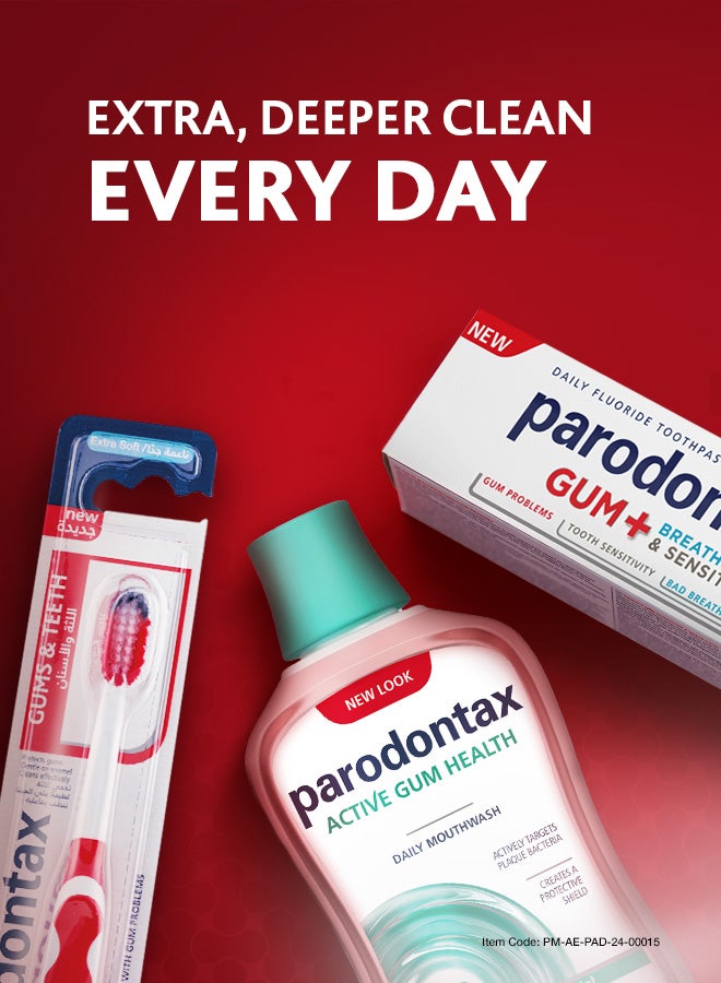 Parodontax - Daily Gum Care Fresh Mint Mouthwash 300ml - Image 1