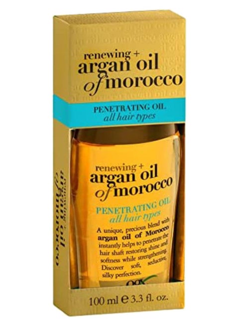 Renewing Hair Oil With Argan Oil Of Morocco Extra Penetrating Oil Dry And Coarse Hair Types New Formula