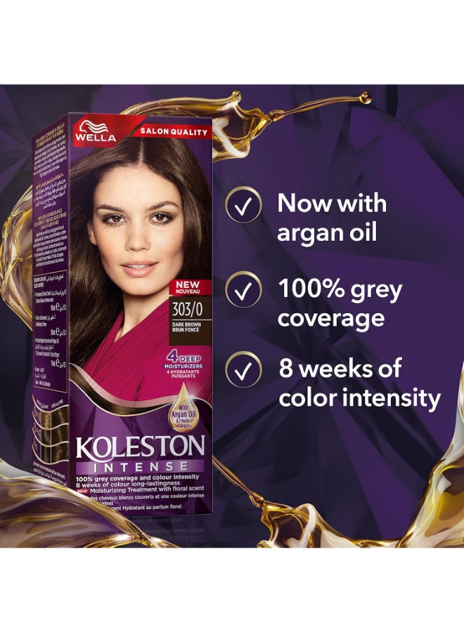 WELLA KOLESTON Dark Brown 303/0  - Image 3