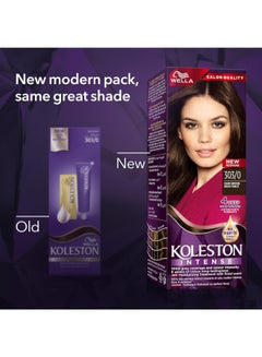 WELLA KOLESTON Dark Brown 303/0  - Image 4