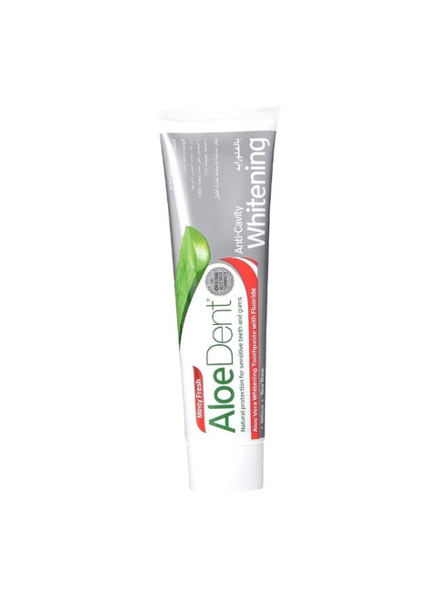 Aloe Dent Whitening ToothPaste, 100ml White