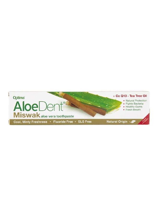 Aloe Dent Miswak ToothPaste, 100ml White - pnsku/N13985540A/45/_/1734582333/10b94ac0-e257-40b3-9889-2765051ea374