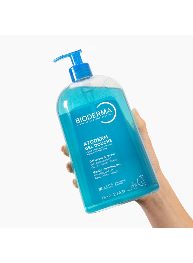 Bioderma Atoderm Gel Douche Nettoyant Douceur 1000ml - Image 5