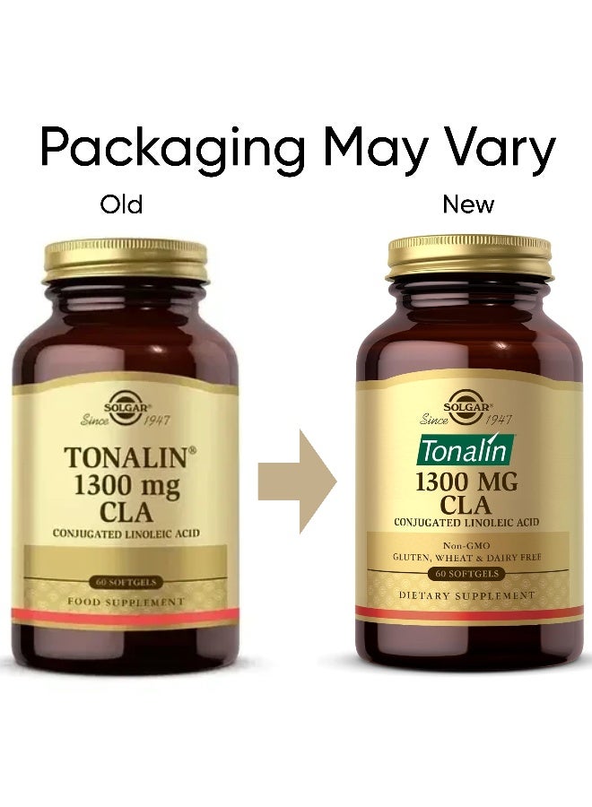 Solgar Tonalin CLA - 1300 mg - 60 Softgels Packaging May Vary - Image 5