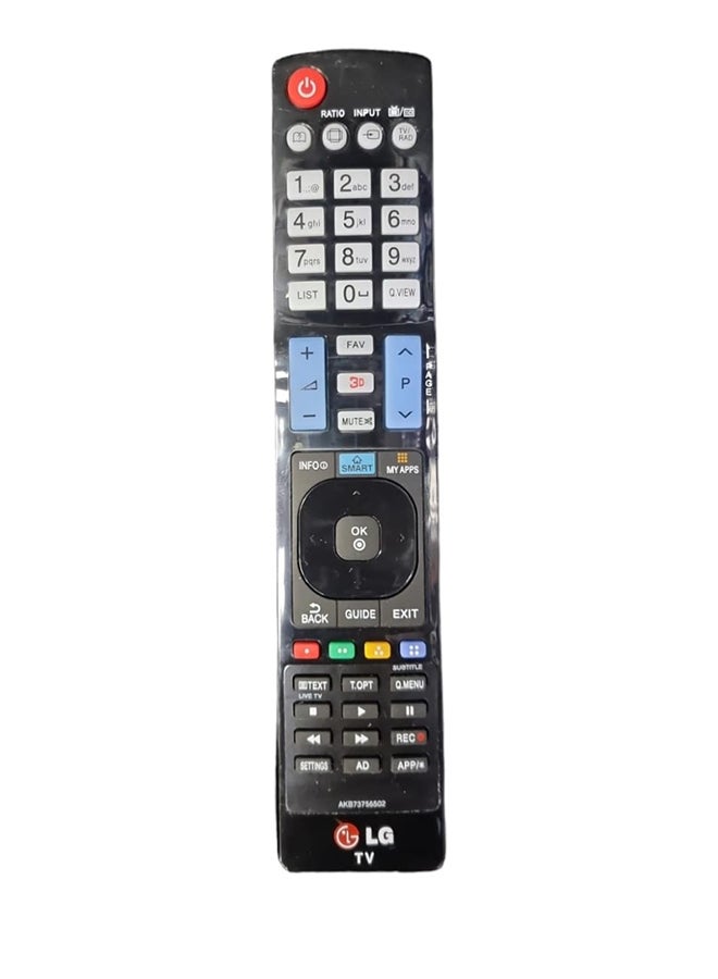 Remote Control For LG 3D TV Black 