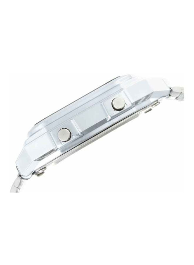 CASIO Men's Classic Digital Watch A178wa-1Av - 34 mm - Silver - Image 3