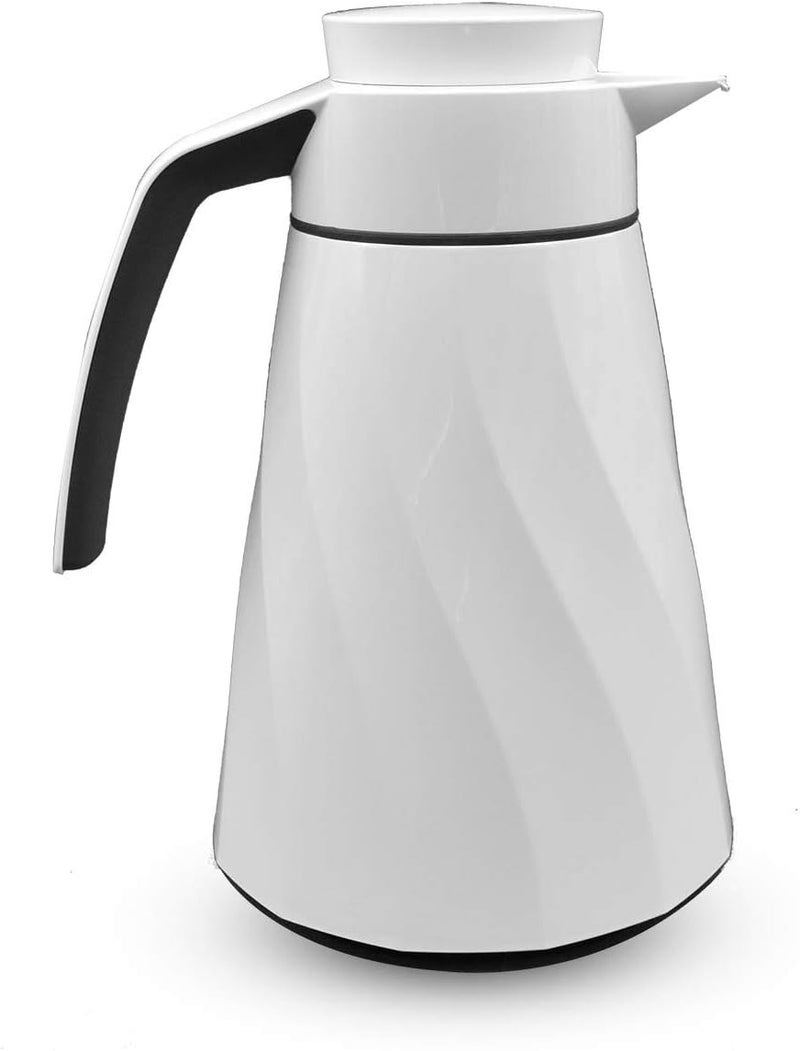 EMSA Cone Swirl Flask - White 1L White - Image 1