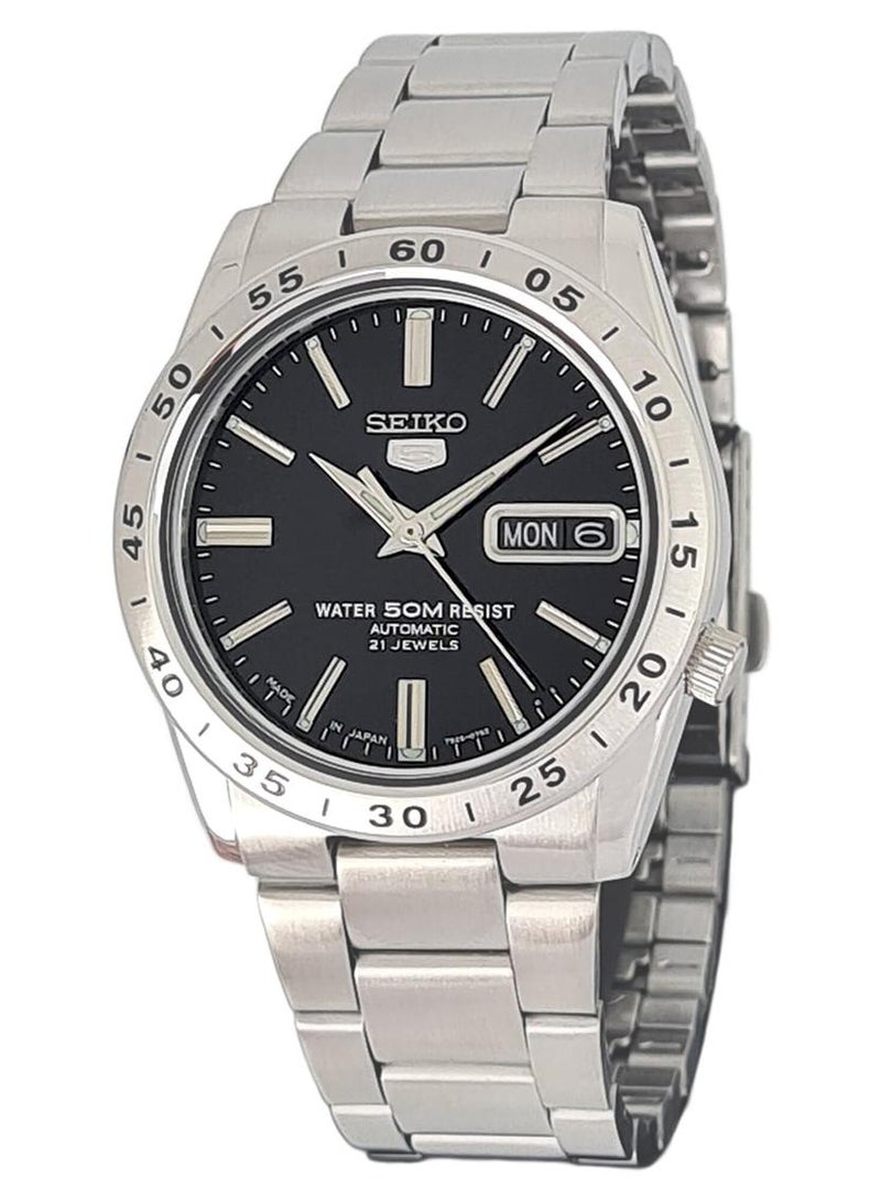 Seiko Men's Classic Stainless Steel Analog Watch SNKE01J - Image 1